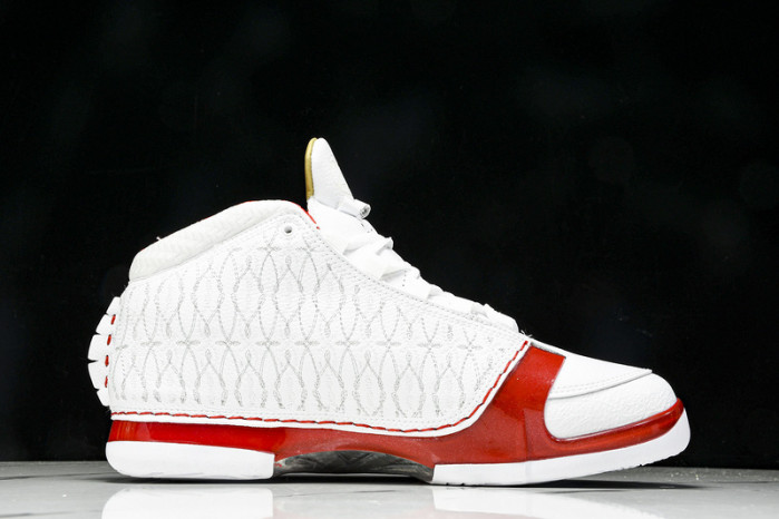 Jordan 23 White Varsity Red  - 318376-161
