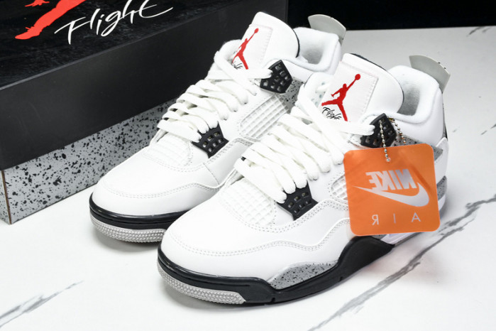 Jordan 4 Retro White Cement (2025)  FV5029-100