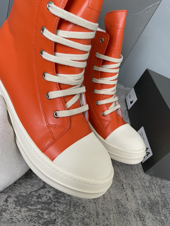 RICK OWENS SNEAKERS COPSHOE OR-high top 02