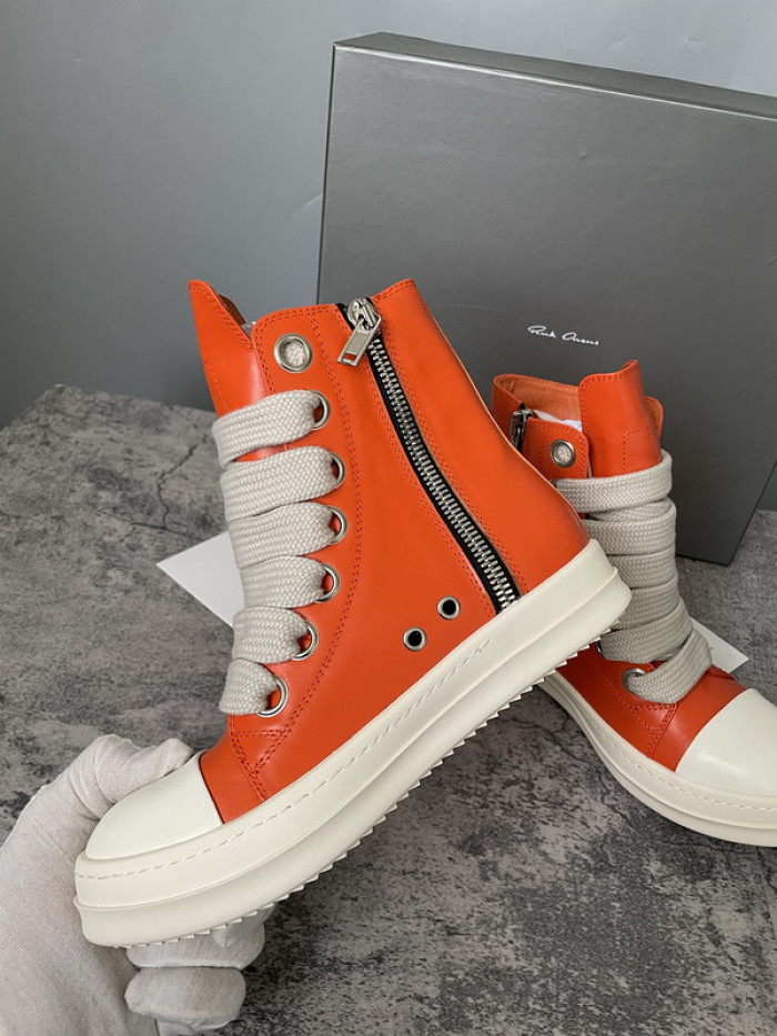 RICK OWENS SNEAKERS COPSHOE OR-high top 20