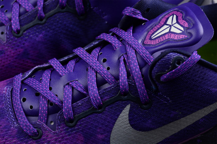 Nike Kobe 8 Playoffs Purple Platinum - 555035-500