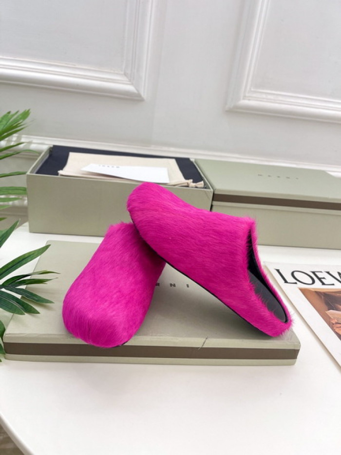 MA SLIDE PINK FUSSBETT SABOT LOAFERS COPSHOE MAR-01