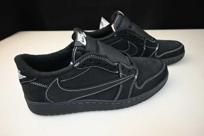 Travis Scott x Air Jordan 1 Low OG  Black/Phantom  DM7866-001