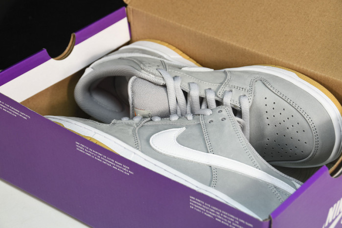 Nike SB Dunk Low Pro ISO Orange Label Wolf Grey Gum  DV5464-001