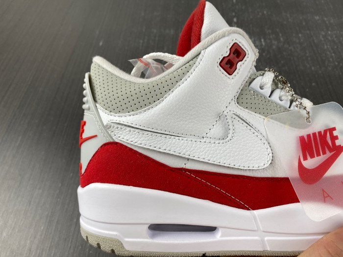 Jordan 3 Retro Tinker White University Red  CJ0939-100