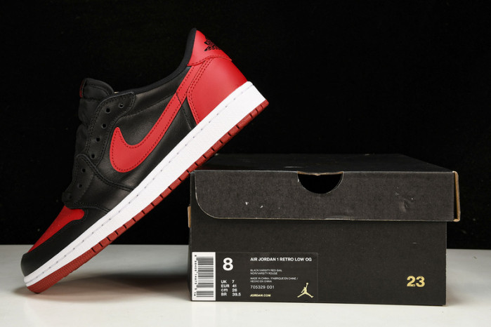 Jordan 1 Retro Low Bred (2015) - 705329-001