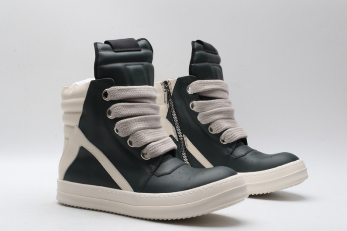 RICK OWENS SNEAKERS  olive  COPSHOE OR-96 olive