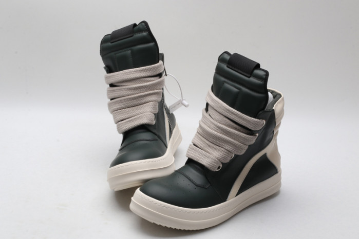 RICK OWENS SNEAKERS  olive  COPSHOE OR-96 olive