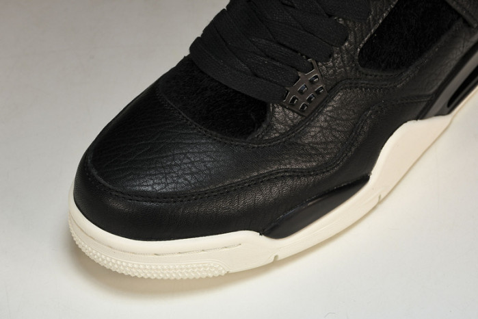 Jordan 4 Retro Pony Hair Black  819139-010