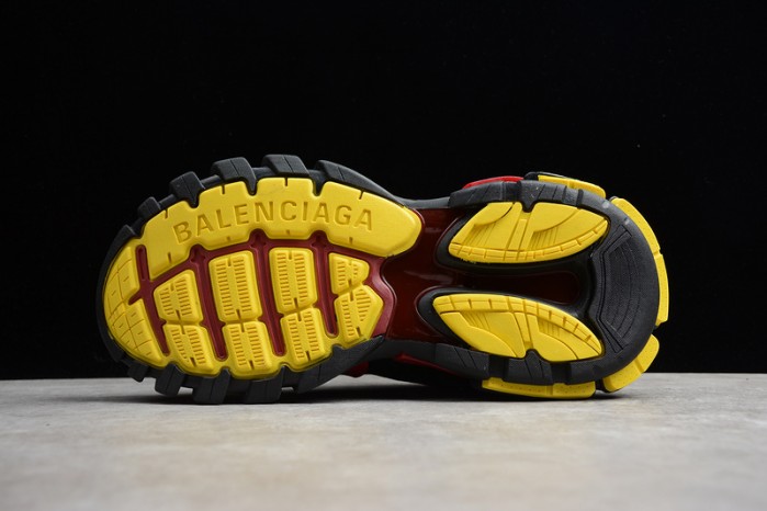 BL SNEAKER TESS.S.GOMMA BLACK RED 542023 W1GB9 6509