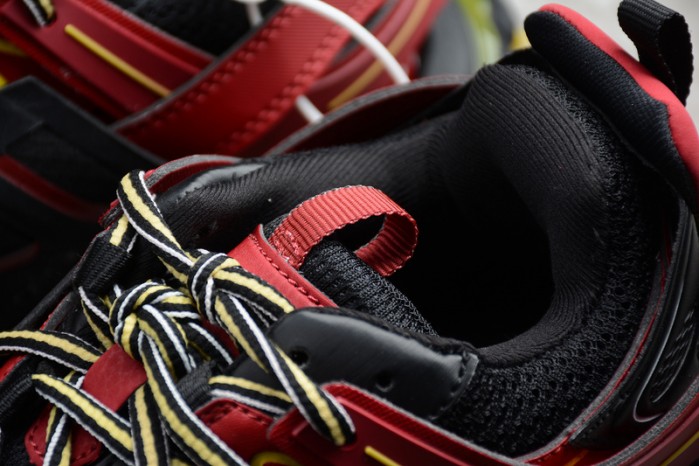 BL SNEAKER TESS.S.GOMMA BLACK RED 542023 W1GB9 6509