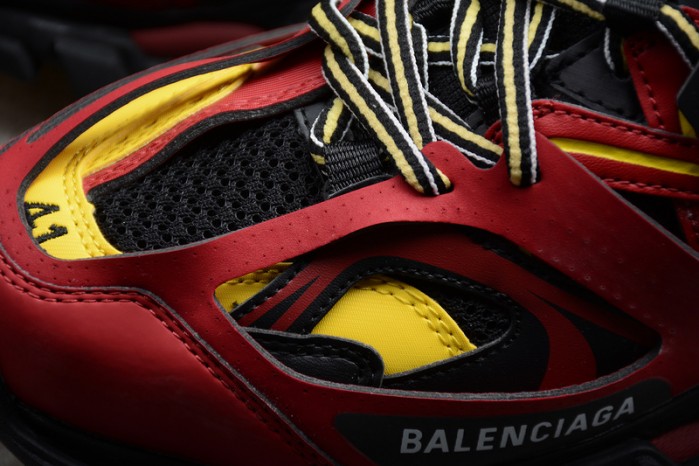 BL SNEAKER TESS.S.GOMMA BLACK RED 542023 W1GB9 6509