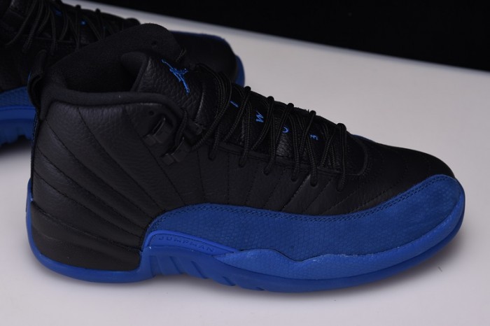 Jordan 12 Retro Black Game Royal - 130690-014